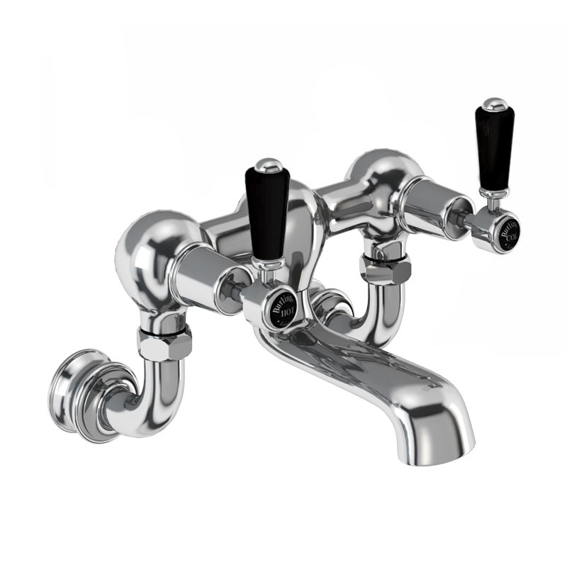Kensington Regent bath filler - wall mounted